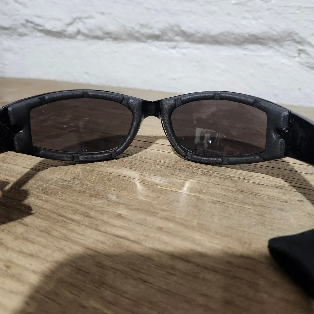 Harley Davidson Marilyn 11 Global Vision Black Rhinestone Riding Sunglasses